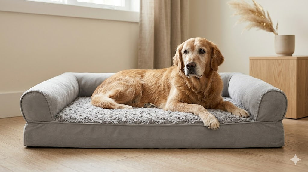 Why Large Breed Dogs Face Joint Crises (And Why Fiber Beds Can't Save Them)