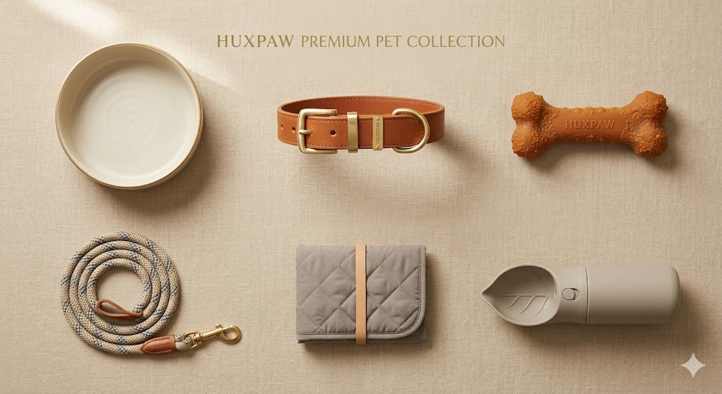 Huxpaw dog essentials collection