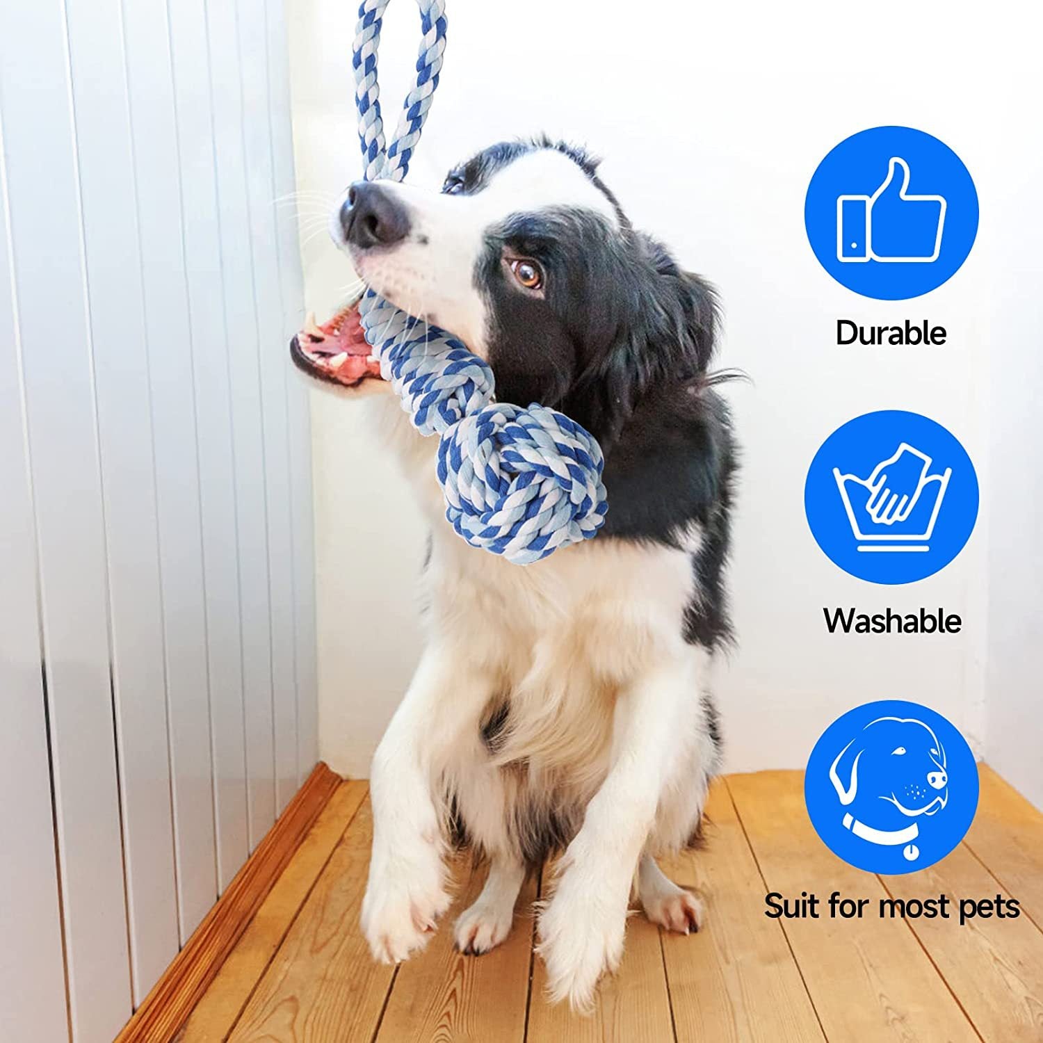 Dog Tug Rope Chew Toy