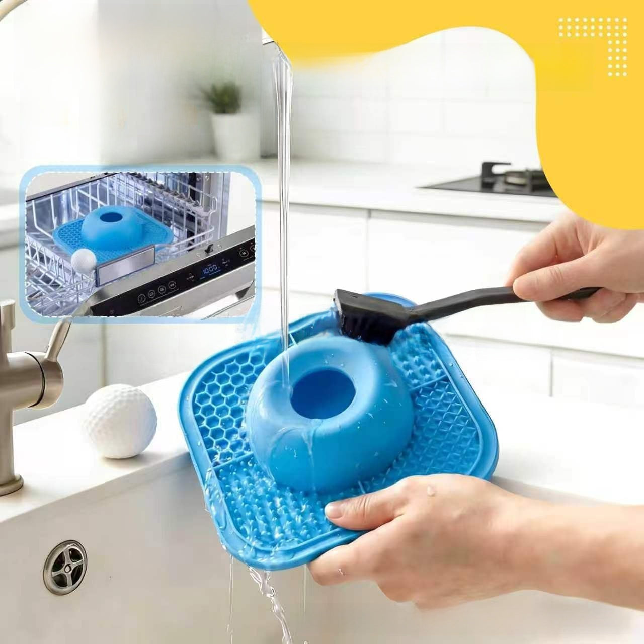 Slow Feeder Dog Bowl for Healthy Eating