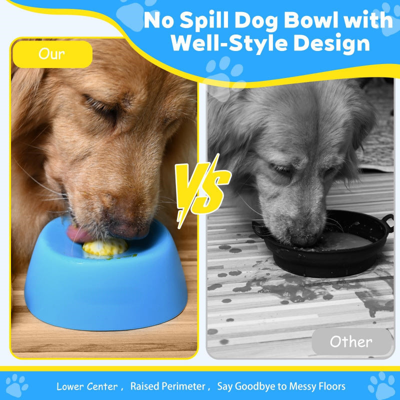 Pet Slow Food Non-Slip Spherical Dog Lick Bowl