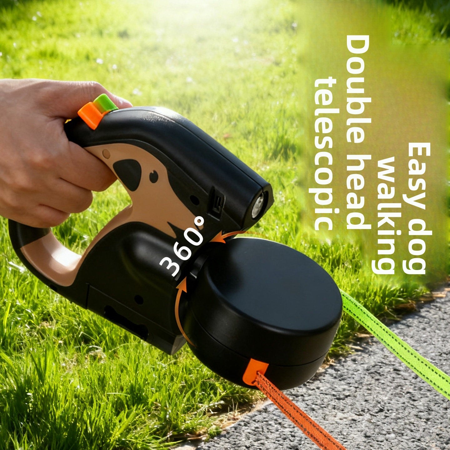 Retractable dog leash