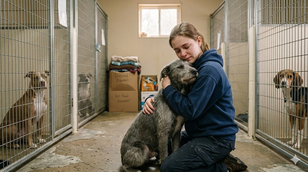 Comfort for Yours, Hope for Another: Our Mission to Help Shelter Dogs