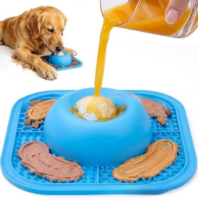 Slow Feeder Dog Bowl for Healthy Eating