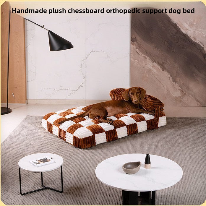 Huxpaw Plush Orthopedic Dog Bed