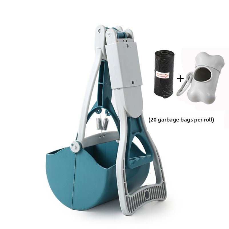 Dog Poop Scooper with Waste Bags