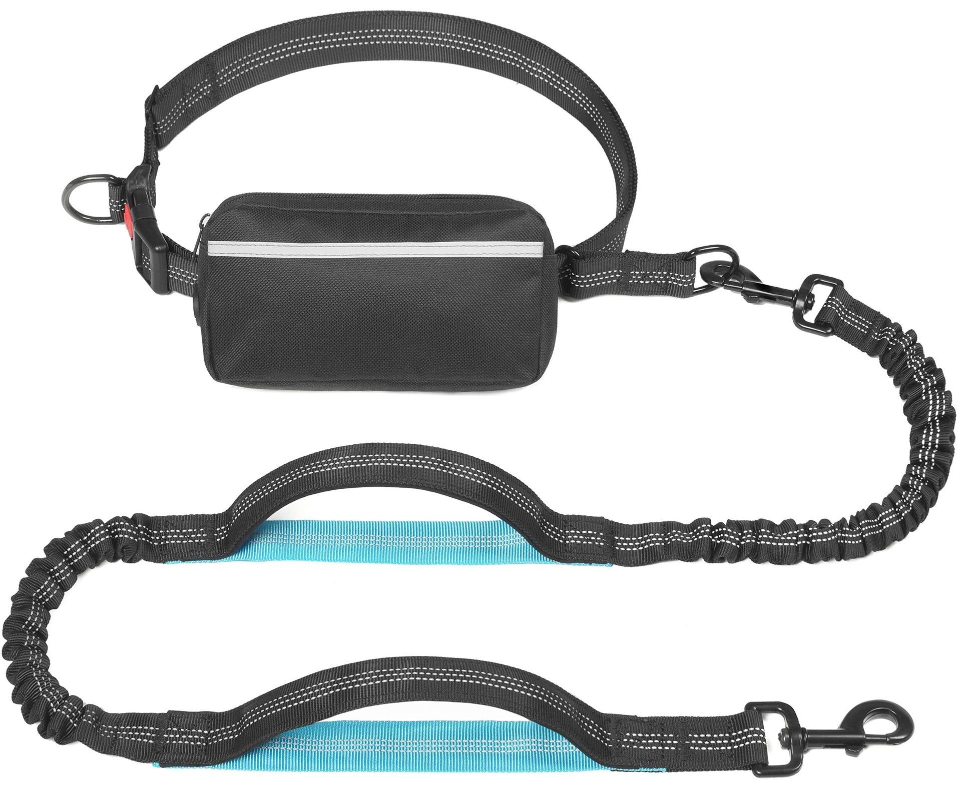 Multifunctional Reflective Dog Walking Waist Leash