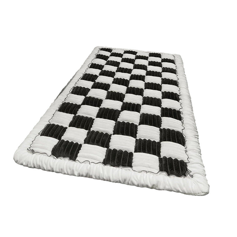 Huxpaw Plush Checkerboard Dog Mat