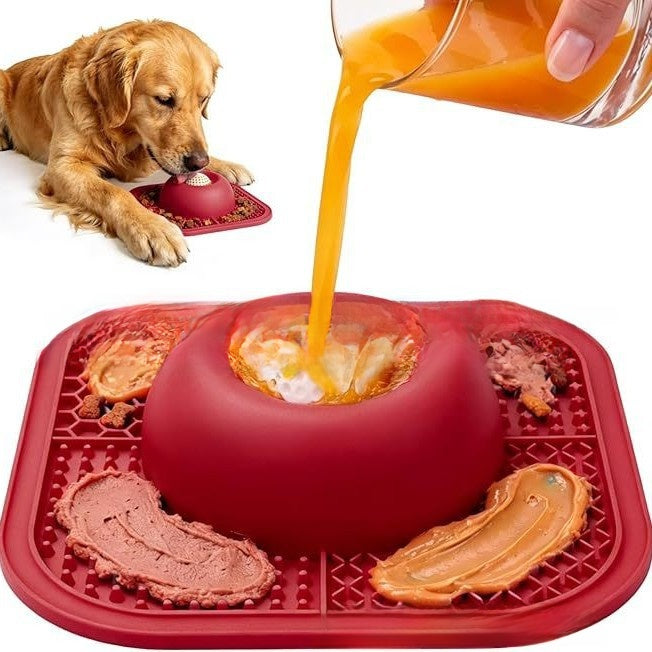 Slow Feeder Dog Bowl for Healthy Eating