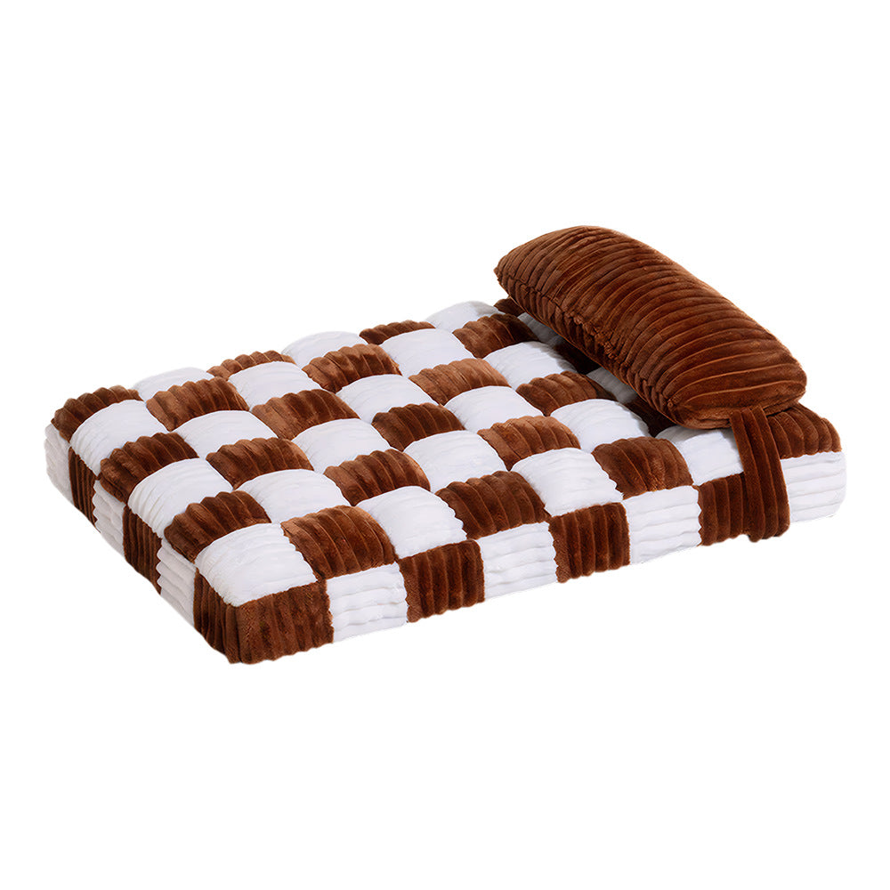 Huxpaw Plush Orthopedic Dog Bed